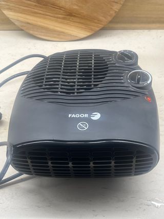 Calefactor Eléctrico Fagor Negro/Gris