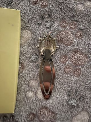 Segnalibro coccinella con cuore