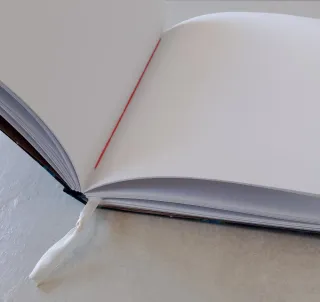 Quaderno A5 artigianale copertina stoffa