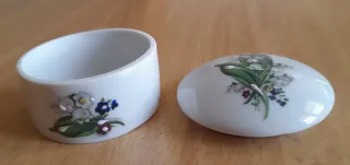 2 Scatoline Portagioie Porcellana