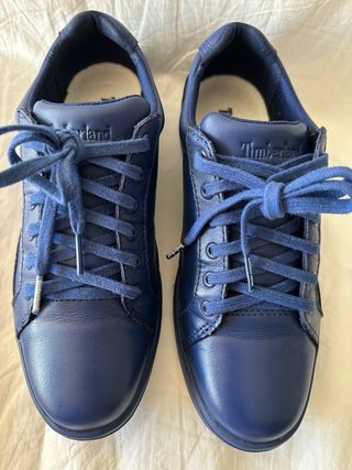Zapatillas Timberland Piel Azul Talla 38