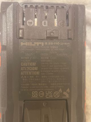 Batería Hilti Nuron 22V 4Ah