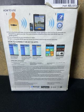 : Pulsómetro HR-KIT PAFERS Bluetooth Smart