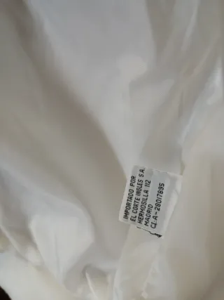 Cazadora bomber, Blanca con Bordados