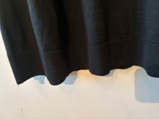 Vestido punto Uniqlo Negro Talla M