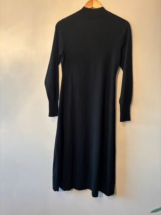 Vestido punto Uniqlo Negro Talla M