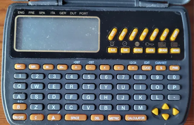 2 Agenda electrónica y calculadora Casio SF-4300 D