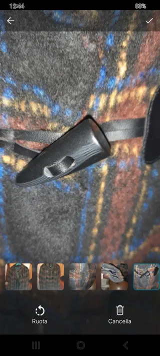 Giacca a quadri taglia L/XL