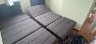 2 Camas Plegables Tapizadas