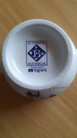 Set 3 porcellana Tognana