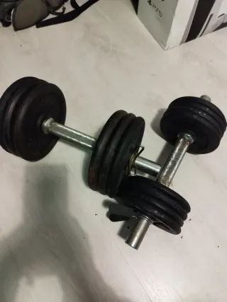 Mancuernas de pesas