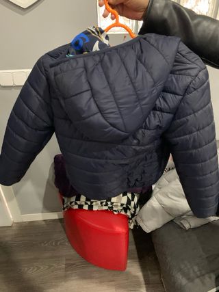 Chaqueta reversible niño azul multicolor