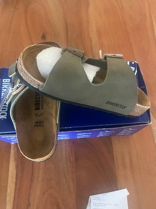 Birkenstock Arizona Kaki Talla 36 conservo ticket