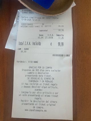 Birkenstock Arizona Kaki Talla 36 conservo ticket