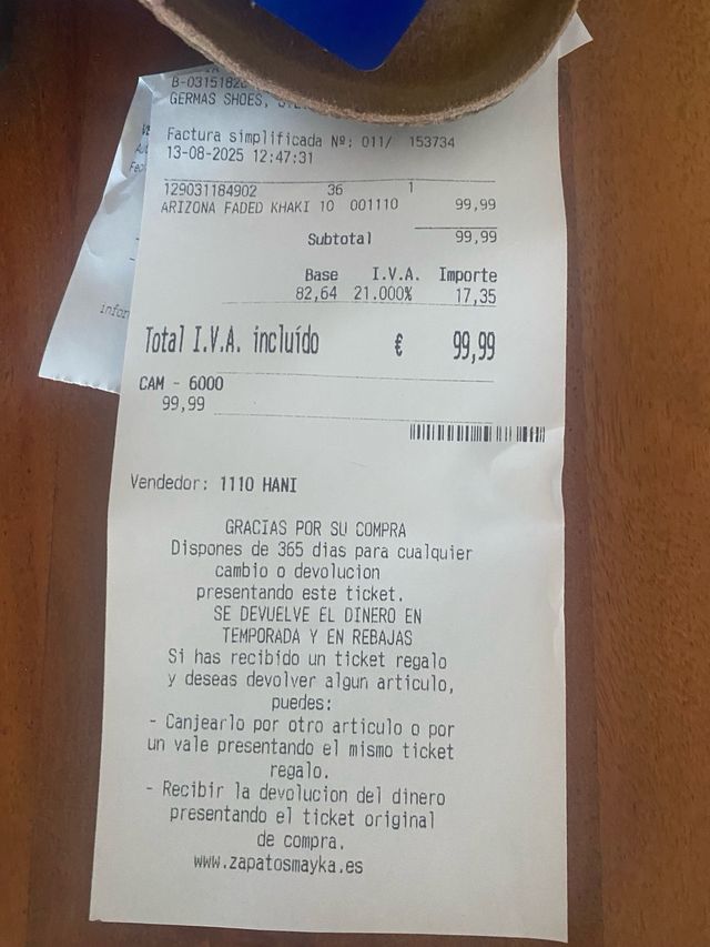 Birkenstock Arizona Kaki Talla 36 conservo ticket