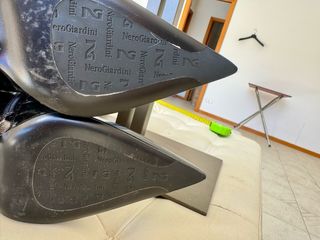 Stivali Nero Giardini neri vernice