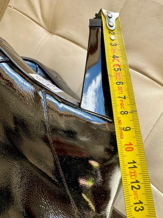 Stivali Nero Giardini neri vernice