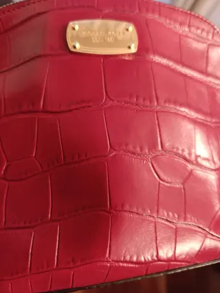 Bolso Michael Kors Piel Cocodrilo Rosa