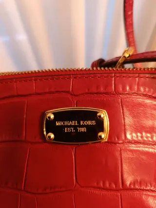 Bolso Michael Kors Piel Cocodrilo Rosa