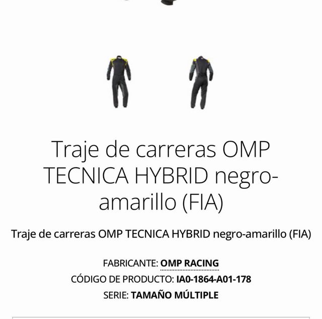 Mono OMP Tecnica Hybrid Tamanho L
