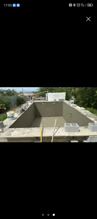 Piscina de obra