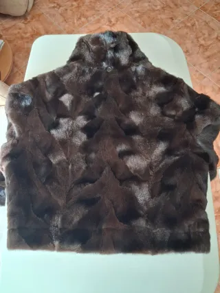 Cazadora de piel reversible