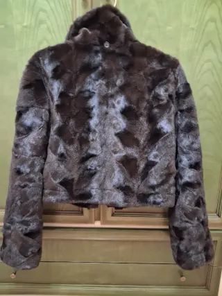 Cazadora de piel reversible