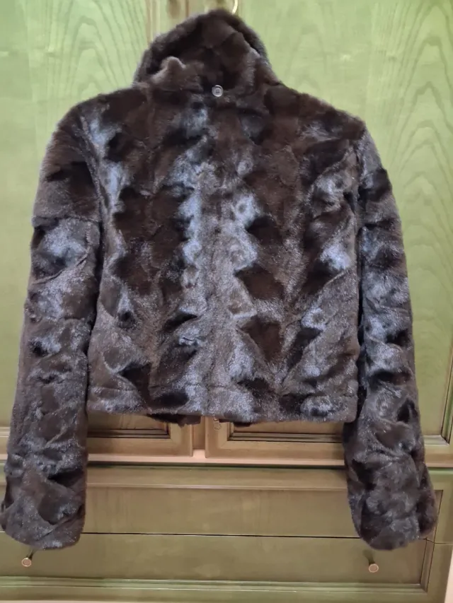 Cazadora de piel reversible