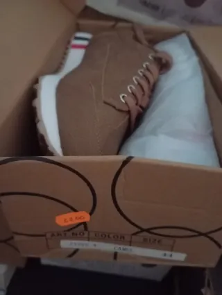 Zapatillas Hombre Marrones Talla 44 Nuevas