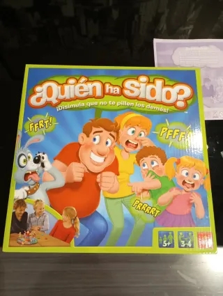 Juego de mesa Quién ha sido?