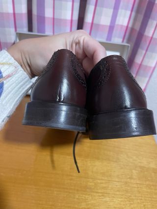 Zapatos Oxford Marrones Mujer Talla 39