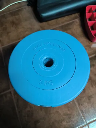 6 Disco de pesa Bodytone 5 kg 28mm