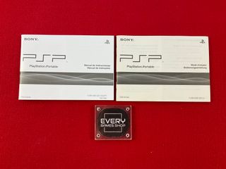 Manuales PSP 1004 Sony Original (ES/PT, FR/DE)