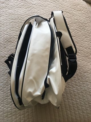 Paletero Dunlop Tour Intro Blanco y Negro