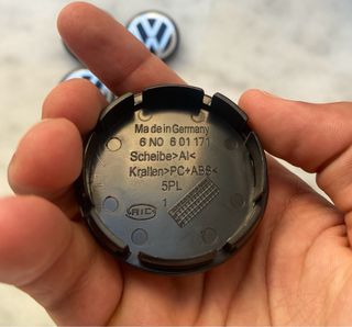 Tapabujes Volkswagen Originales 55mm Nuevos