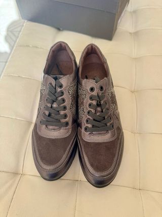 Nero Giardini Sneakers Donna Marrone Argento