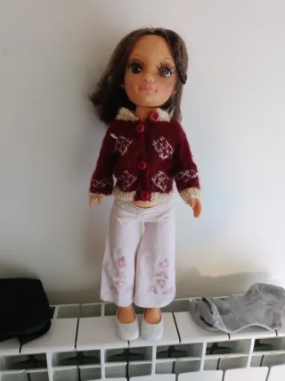 Pantalones Nancy rosas con flores