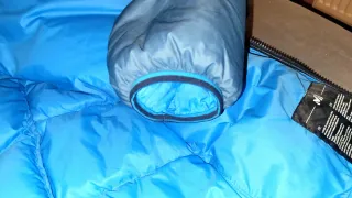 Chaqueta de plumas Millet azul/gris