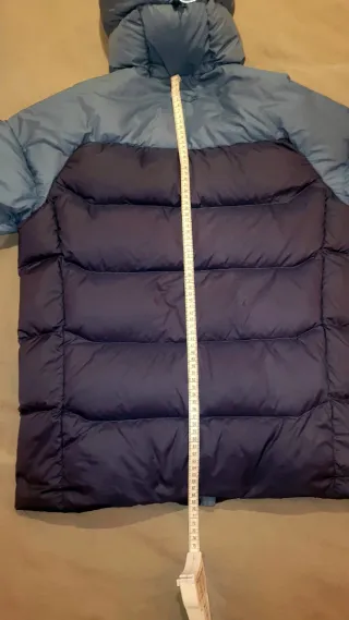 Chaqueta de plumas Millet azul/gris