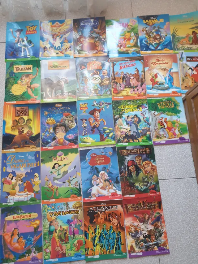 Pack 45 unds LOS CUENTOS CLASICOS DISNEY