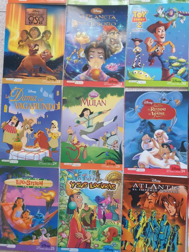 Pack 45 unds LOS CUENTOS CLASICOS DISNEY