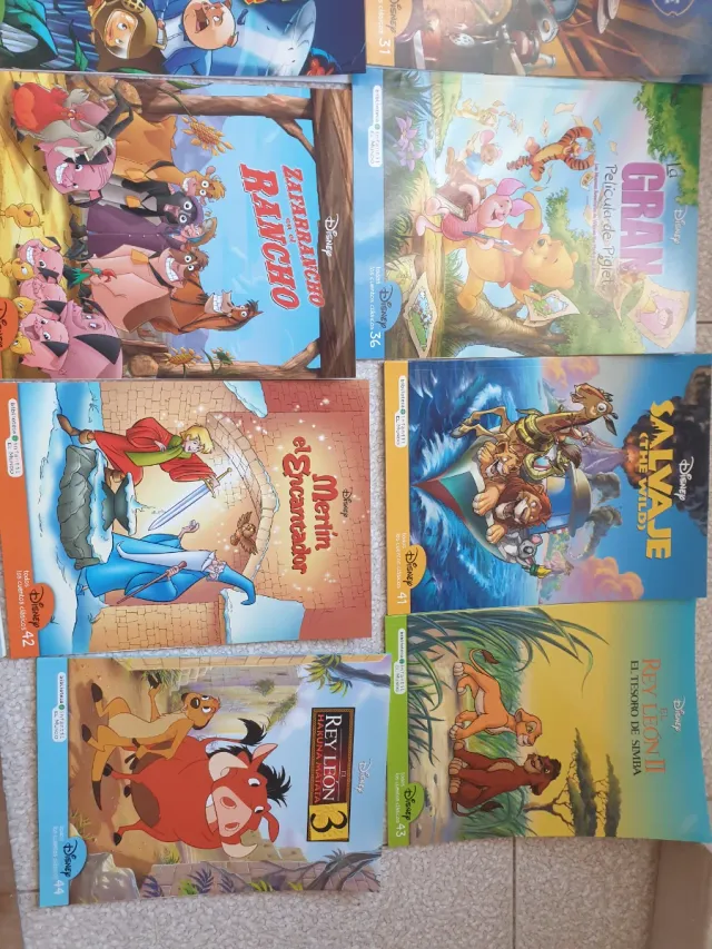 Pack 45 unds LOS CUENTOS CLASICOS DISNEY