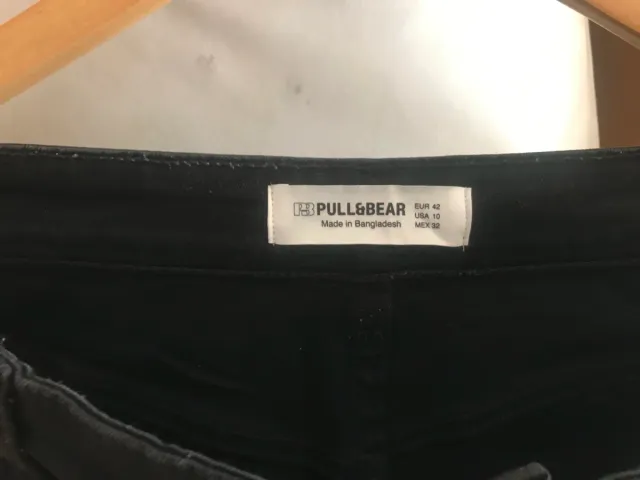 Pantalón Pull&Bear mujer negro,nuevo