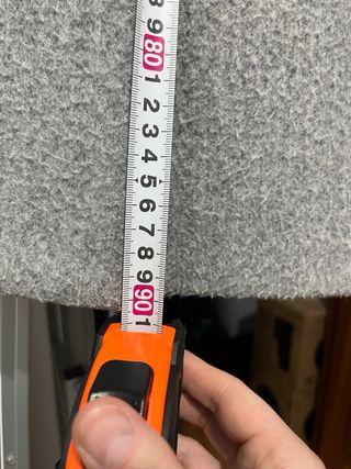 Abrigo gris Formula talla única oversize.Calentito