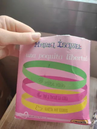 Pulseras vintage de la cantante María Isabel