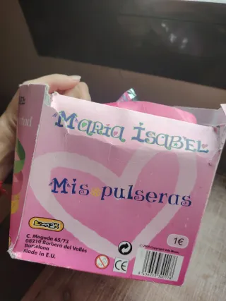 Pulseras vintage de la cantante María Isabel