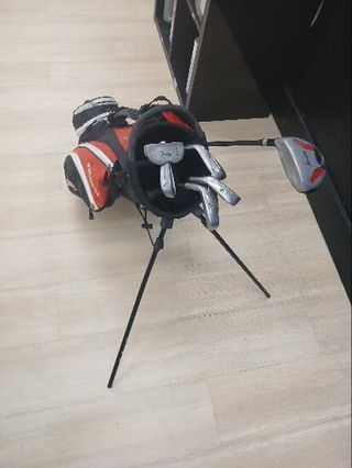 kit palos de golf boston +bolsa