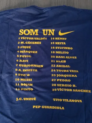 Camiseta FC Barcelona Copa Liga Champions triplete