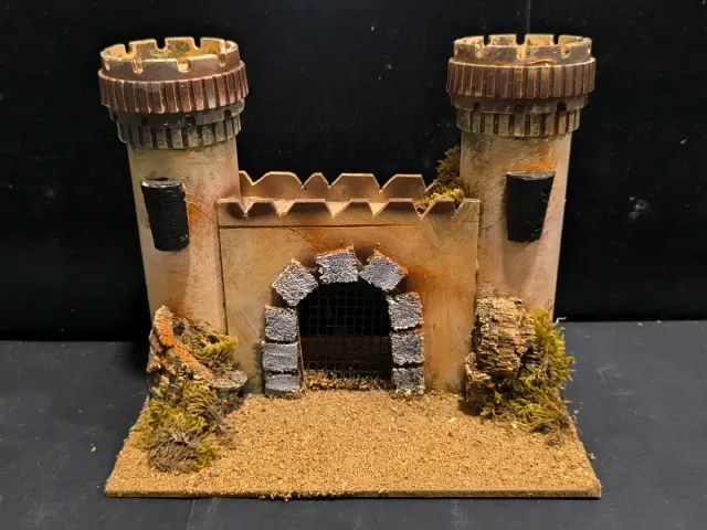 Castillo Belén Navidad De Belenes El Puig.