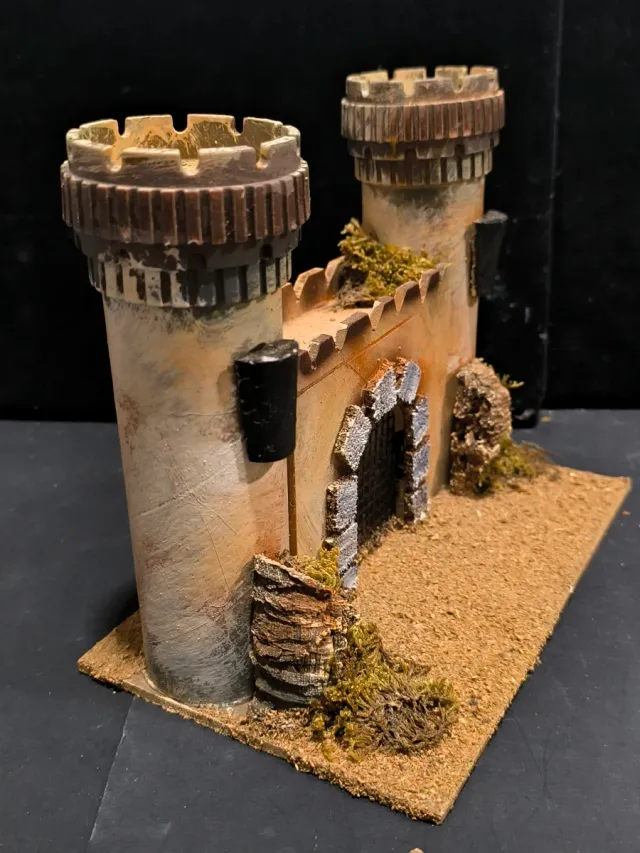 Castillo Belén Navidad De Belenes El Puig.